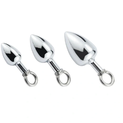 Set DiscreetChoice Ring Hook Steel Cock with Stainless 4663 Anal 0214